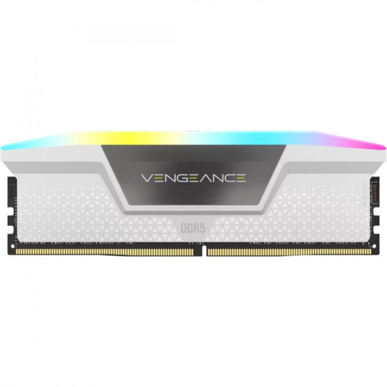 Pamięć DDR5 Vengeance RGB 32GB/5200 (2x16GB) CL40 White 