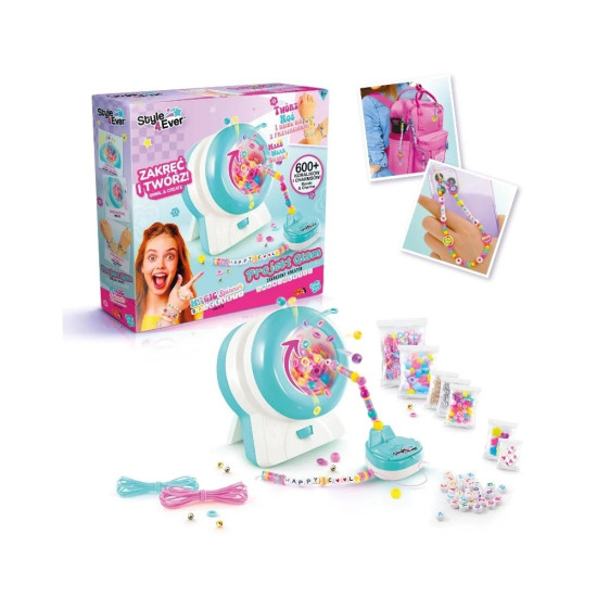 Zestaw kreatywny Projekt Glam, Zakręcony kreator bransoletek