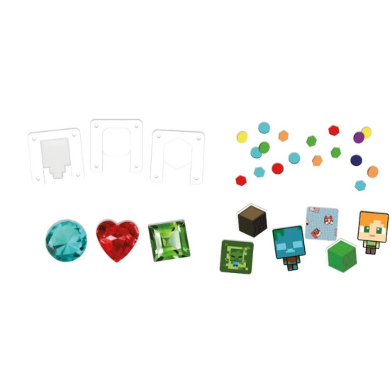 Zestaw uzupełniający Naklejkomat 3D - Minecraft