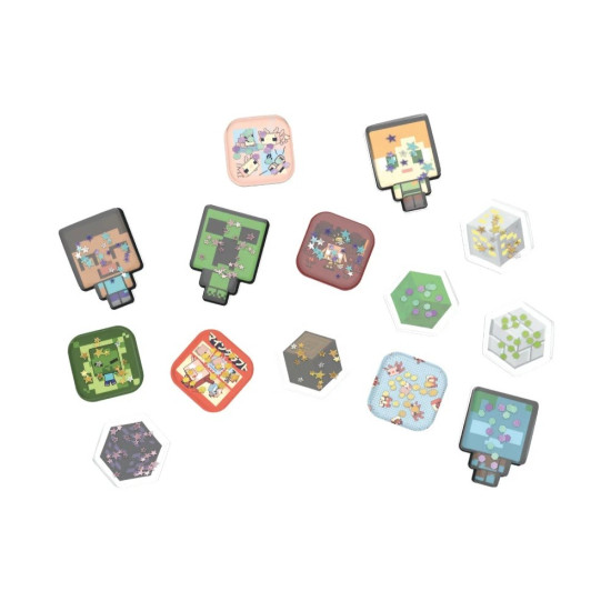 Zestaw uzupełniający Naklejkomat 3D - Minecraft