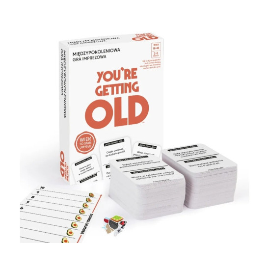 Gra Youre getting old, gra imprezowa