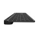 Klawiatura MEDUSA Bluetooth + 2.4GHZ slim 
