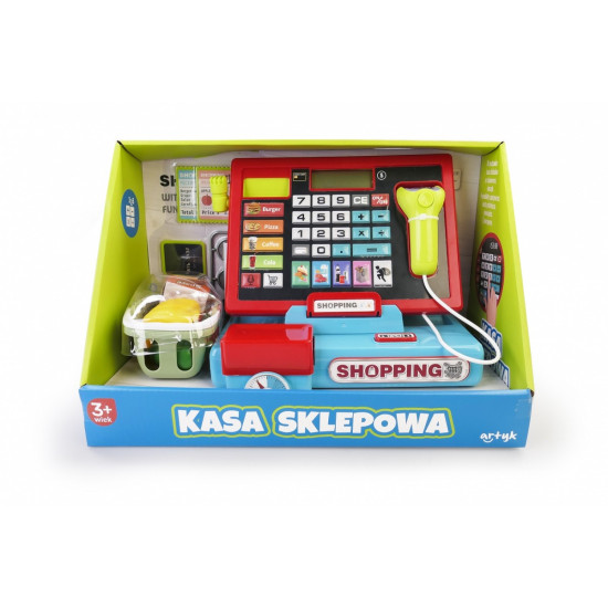 Kasa fiskalna ze skanerem i wagą