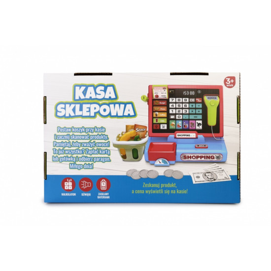 Kasa fiskalna ze skanerem i wagą