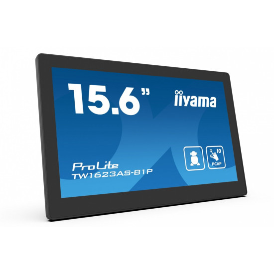 Monitor 16 cali TW1623AS-B3P,10P.DOT.IPS,ANDROID13,WIFI,24/7,RJ45, HDMI,3xUSB,CMS (iiSignage2) 