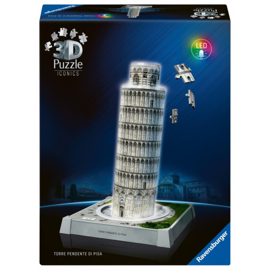 Puzzle 3D Krzywa Wieża w Pizie 