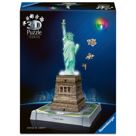 Puzzle 3D Statua Wolności 