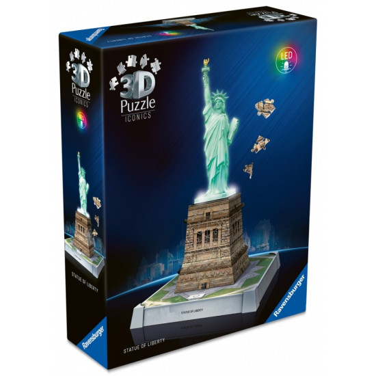Puzzle 3D Statua Wolności 