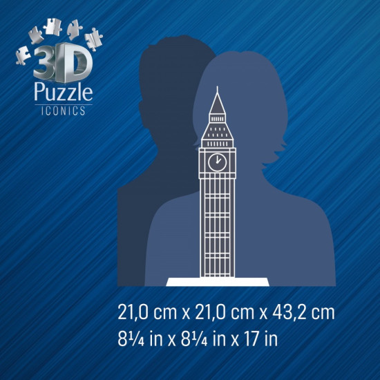 Puzzle 3D Big Ben Londyn 