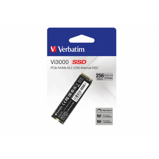 Dysk Vi3000 PCIe NVM M.2 SSD 256 GB 3100/1300MB/s 