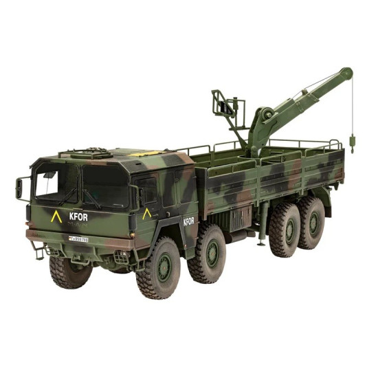 Model plastikowy Ciężarówka Man 10T Milgl 8x8 1/35