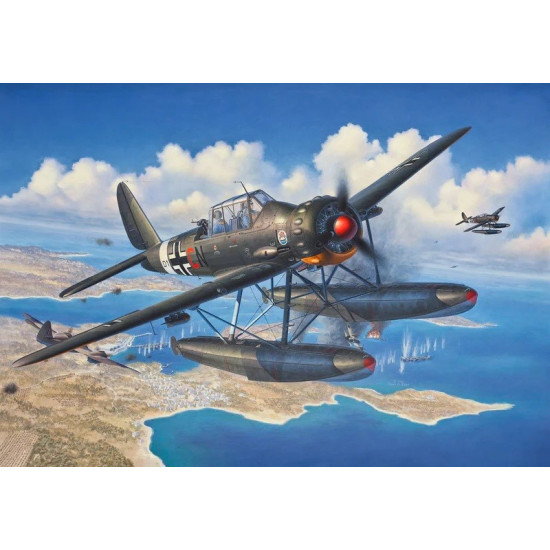 Model plastikowy Samolot ARADO AR 196A-3 Seaplane 1/32