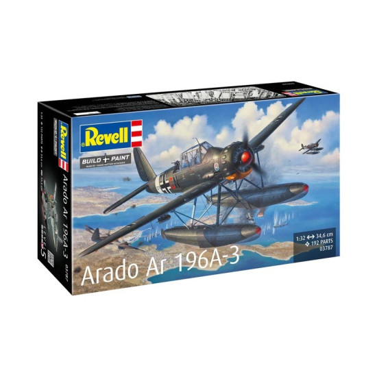 Model plastikowy Samolot ARADO AR 196A-3 Seaplane 1/32