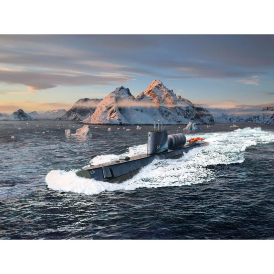Model plastikowy Statek U.S.S. Nautilus 1/305