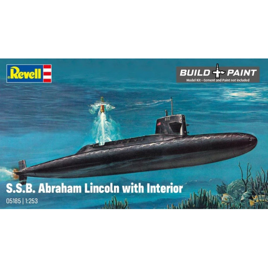 Model plastikowy Statek S.S.B. Abraham Lincoln W/IN 1/253