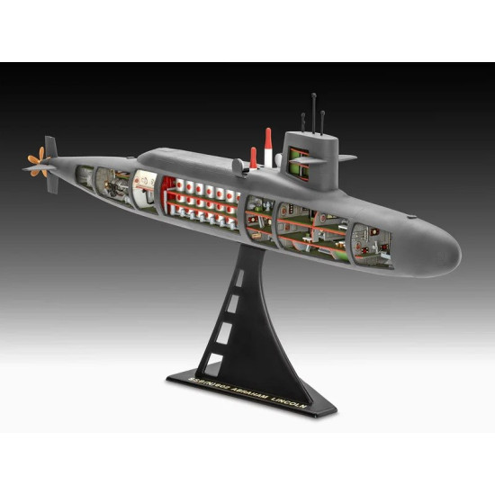 Model plastikowy Statek S.S.B. Abraham Lincoln W/IN 1/253