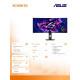Monitor 34 cale QD-OLED 1800R DP 2HDMI