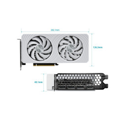 Karta graficzna GeForce RTX 5060 TI WHITE OC 8GB GDDR7 128bit 3DP/HDMI