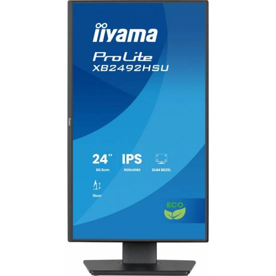 Monitor 24 cali XB2492HSU-B1 IPS,FHD,HDMI,DP,120Hz,300cd,4ms,        cienkie ramki, 1500:1, ErP B, USB HUBx2 