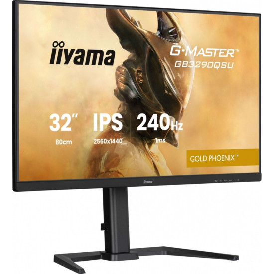 Monitor 32 cale GB3290QSU-B1 1ms,IPS,240Hz,2xHDMI,DP,400cd,1000:1,   USB HUBx4, 2x2W, HAS, 