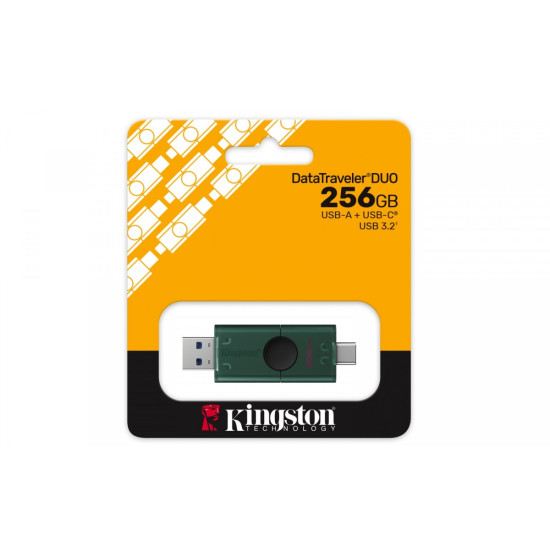 Pendrive Data Traveler DuoG2 256GB USB-A/USB-C 3.2 Gen 1