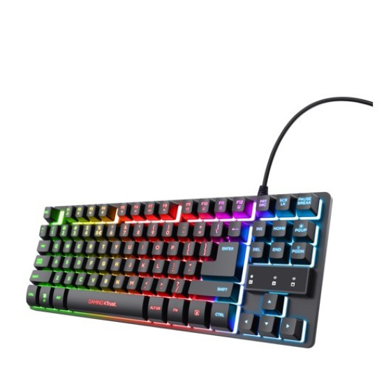Podświetlana klawiatura gamingowa GTX 833 Thado TKL czarna 