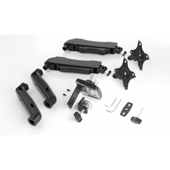 Uchwyt na dwa monitory  IB-MS204-T Uchwyt na dwa monitory do 32 cali, 2-9 kg 