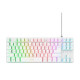Podświetlana klawiatura gamingowa GTX 833 Thado TKL biała 