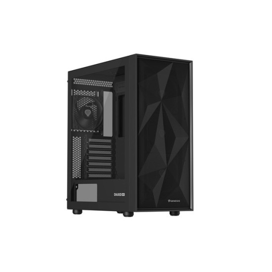 Obudowa Genesis Diaxid 605F MIDI TOWER USB-C Czarna 