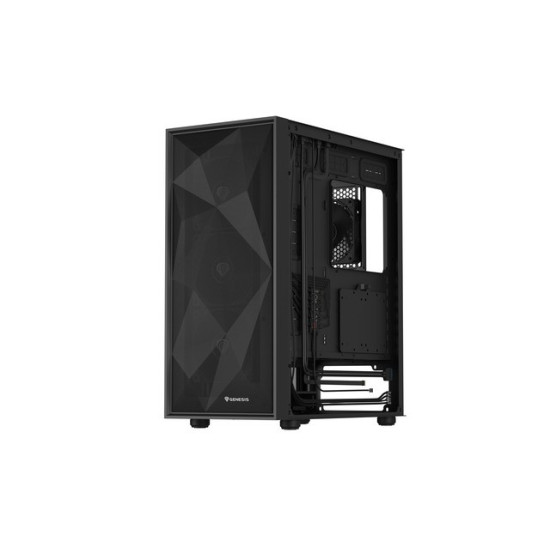 Obudowa Genesis Diaxid 605F MIDI TOWER USB-C Czarna 