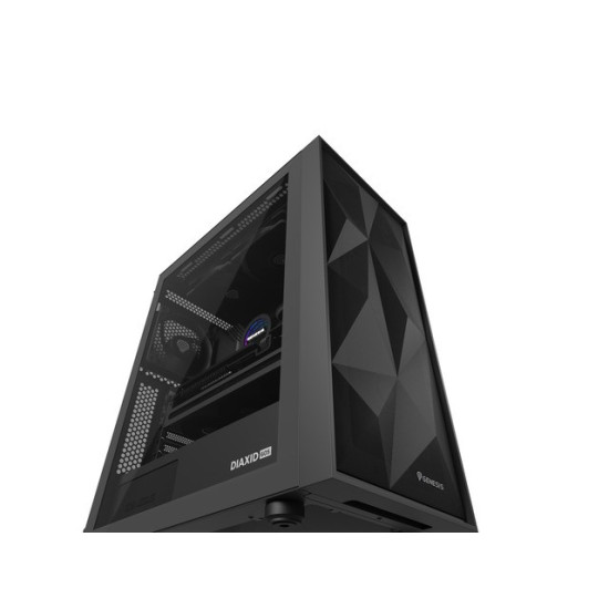 Obudowa Genesis Diaxid 605F MIDI TOWER USB-C Czarna 
