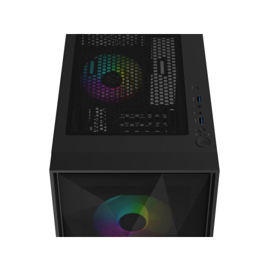 Obudowa Genesis Diaxid 605 ARGB MIDI TOWER USB-C Czarna 