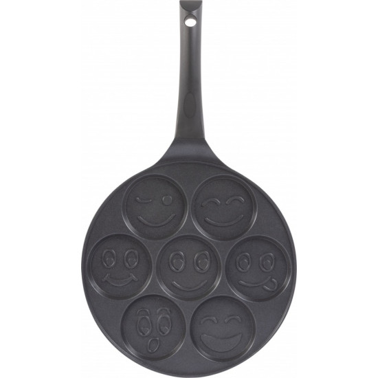 Patelnia Aluminium na 7 placków z powłoka non-stick 27cm 