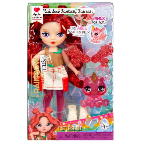 Lalka Rainbow High Little Rainbow, Apple Red 