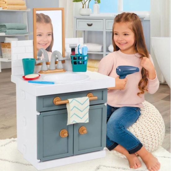 Pierwszy łazienkowy zlew