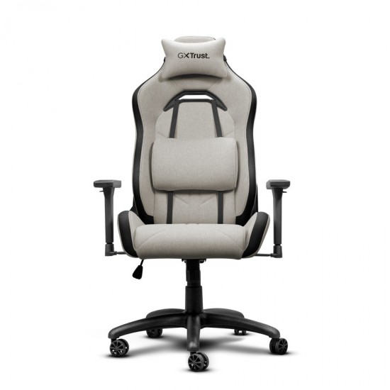 Fotel gamingowy GXT 723B Ruya materiałowy beżowy