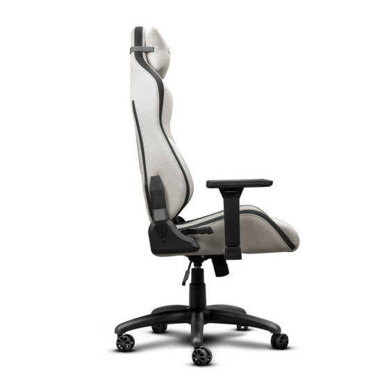 Fotel gamingowy GXT 723B Ruya materiałowy beżowy