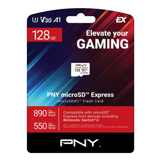Karta pamięci microSD Express 128GB P-SDU128P31880EXP-GE 