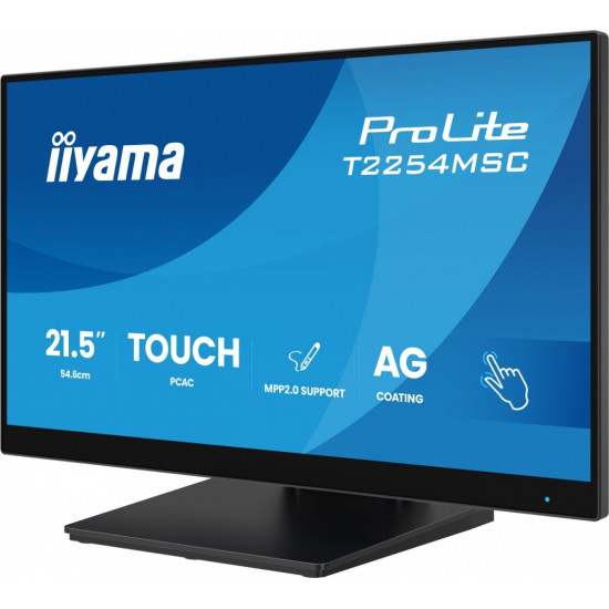Monitor 24 cale T2254MSC-B2AG  POJ.10PKT.IPS,POWŁOKA AG, 300cd, FHD,  HDMI,DP,2xUSB,7H 
