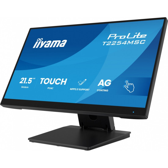 Monitor 24 cale T2254MSC-B2AG  POJ.10PKT.IPS,POWŁOKA AG, 300cd, FHD,  HDMI,DP,2xUSB,7H 