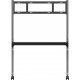 Stojak na kółkach MD-CART02-S1 55-86 cali Czarny