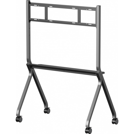 Stojak na kółkach MD-CART02-S1 55-86 cali Czarny