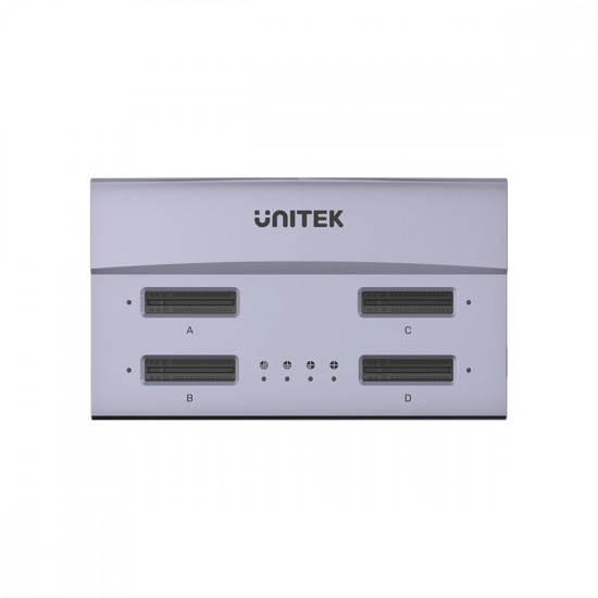 Stacja klonująca dyski 4x M.2 SSD, USB 4; S1243BGY01-EU 