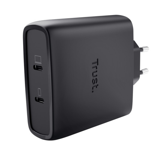 Ładowarka MAXO GaN 100W 2x USB-C czarna 