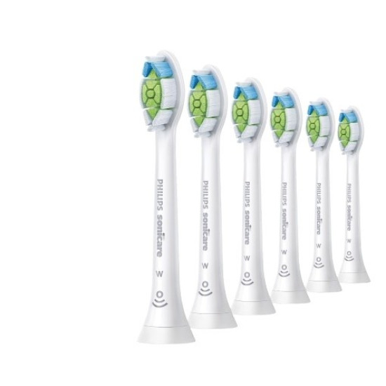 Zestaw 6 końcówek Optimal White HX6066/87