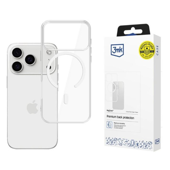 Etui Armor MagCase do Apple iPhone 17 Pro Max Przezroczyste 