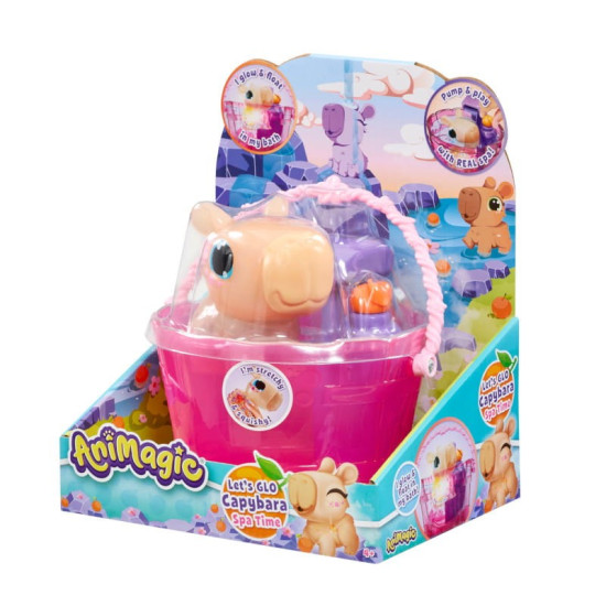Figurka interaktywna Animagic Capybara Spa Time