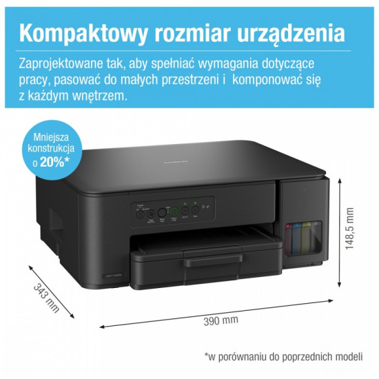 Urządzenie wielofunkcyjne DCP-T430W RTS A4/16ppm/WiFi/LED/6.3kg 