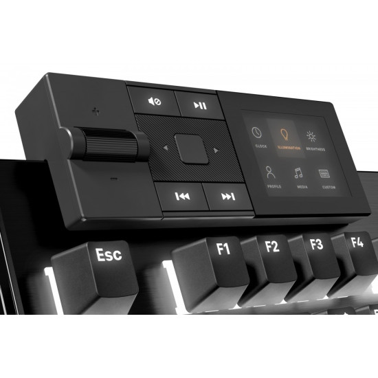 Klawiatura Dark Mount Silent Tactile 