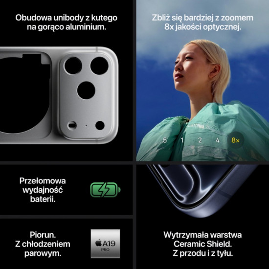 iPhone 17 PRO 1TB Głębinowy błękit